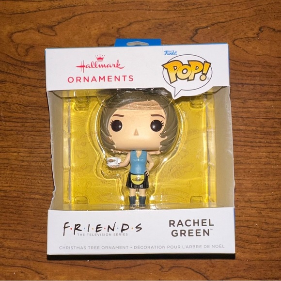 Funko Other - Funko Pop Hallmark Friends Rachel Green Waitress Christmas Tree Ornaments